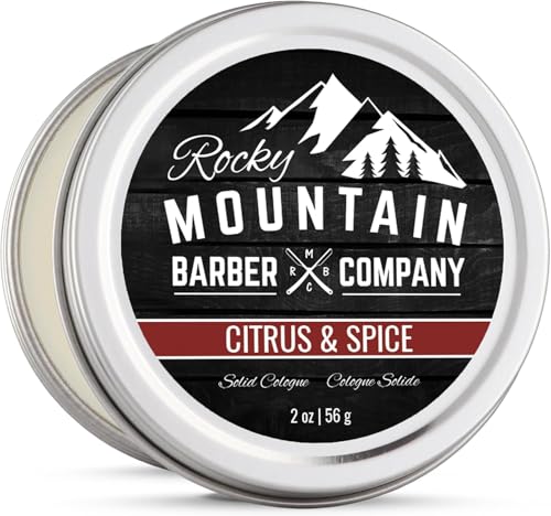 Rocky Mountain Solid Cologne application on wrist for precise fragrance control