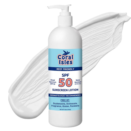 Rocky Mountain Sunscreen SPF 50 bottle with pump for easy daily application