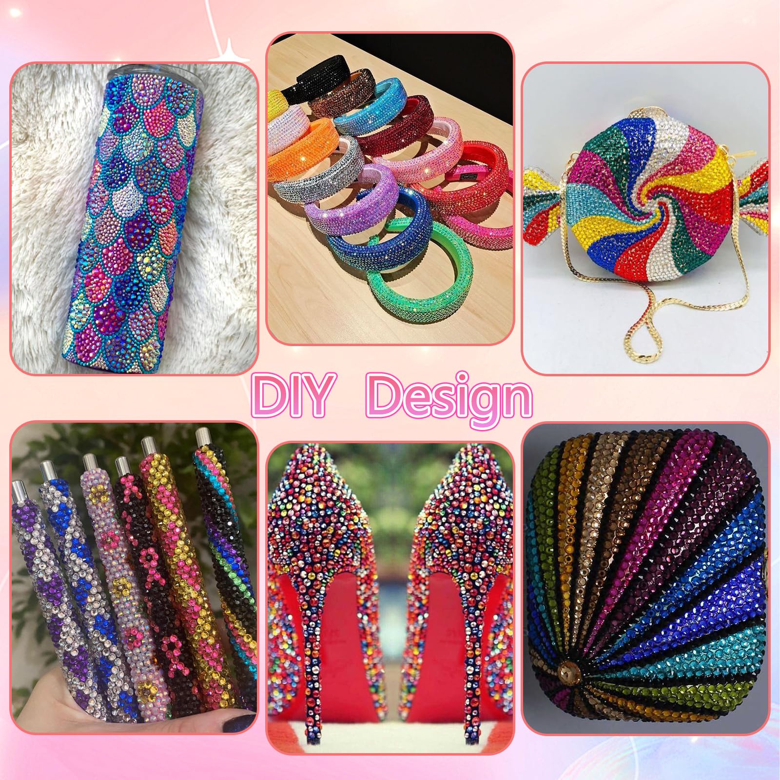 RODAKY rhinestones packaging keeps contents organized for quick DIY sessions