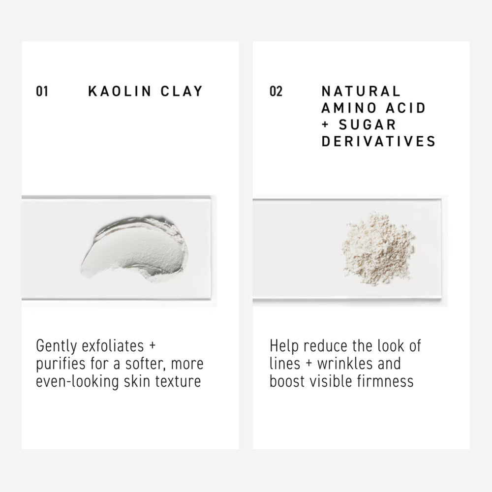 Rodan + Fields redefine clay cleanser foam close-up exfoliates gently