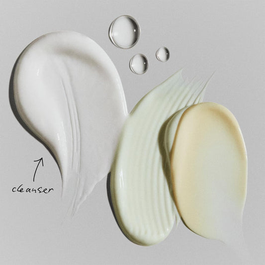 Rodan + Fields Reverse cleanser pump close-up shows gentle foaming for daily use.