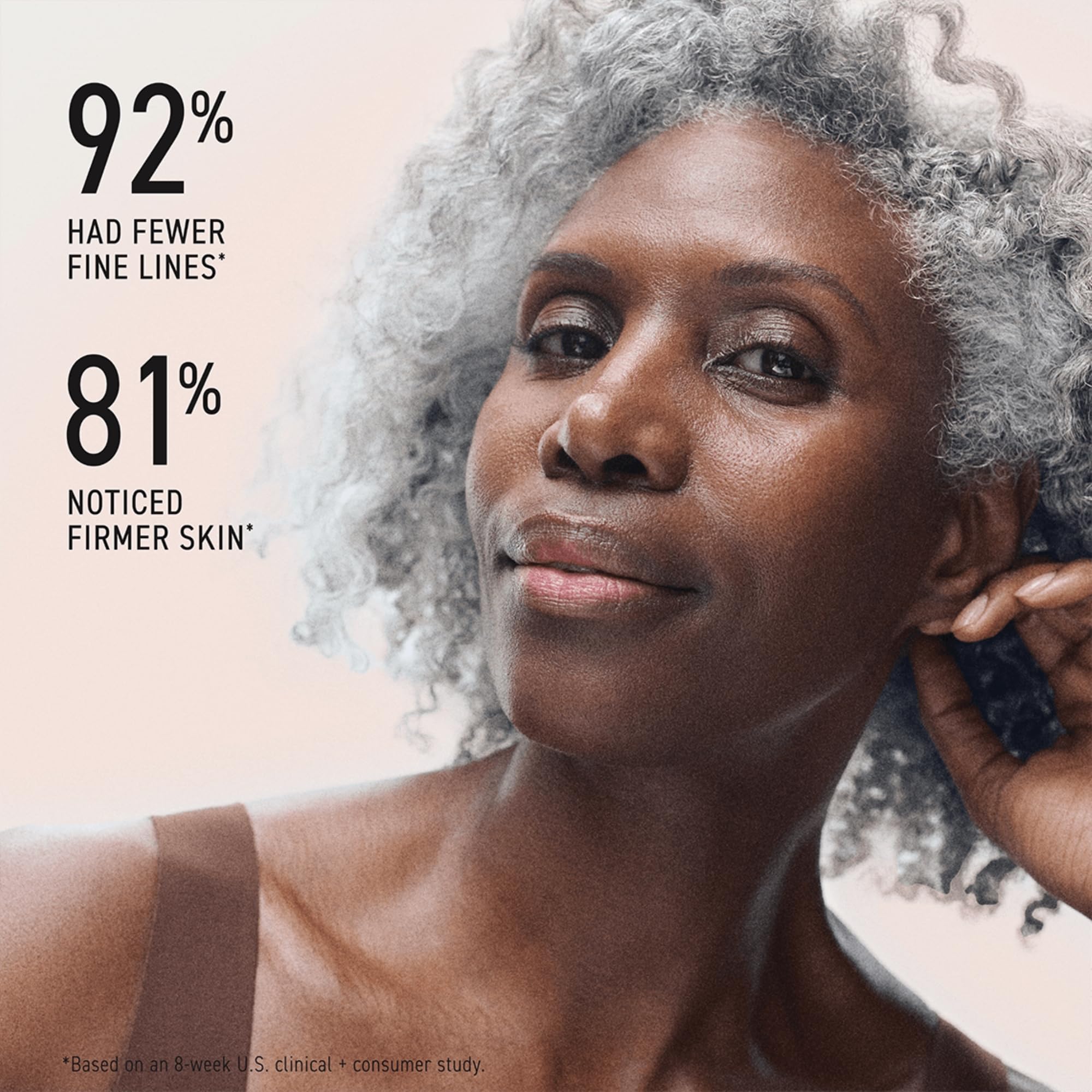 Rodan + Fields Total RF Serum texture swatch reveals lightweight feel.