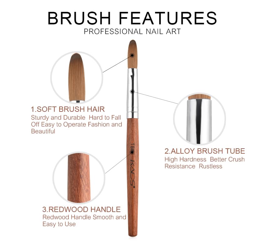 Rolabling nail brush professional salon tool for consistent results.