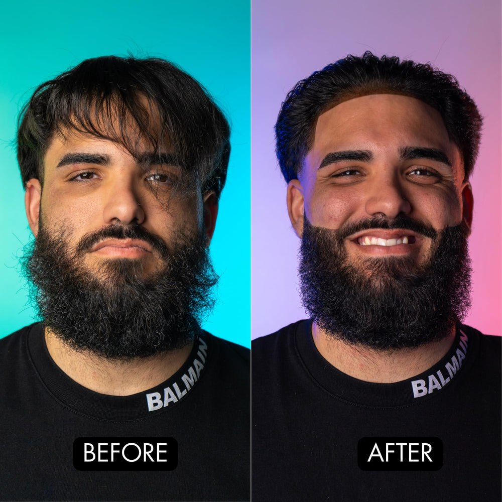 Rolda gel application demonstrates easy molding for a controlled look.