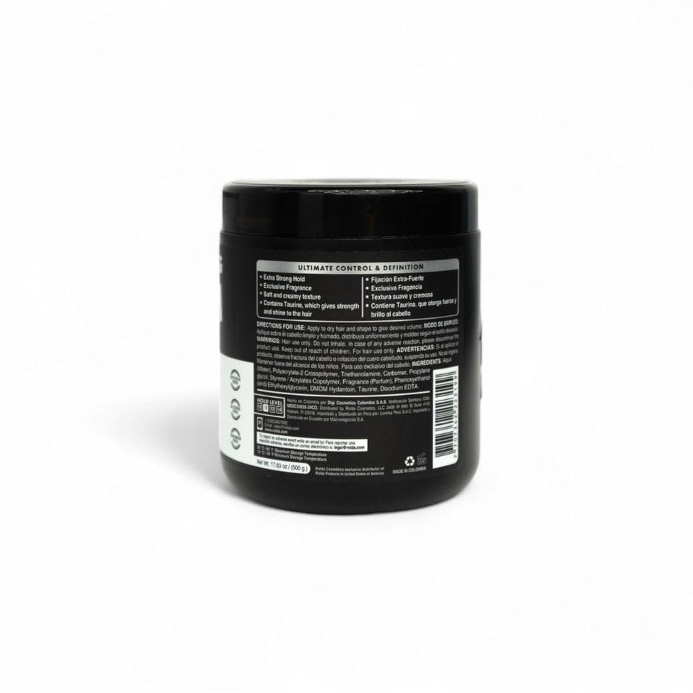 Rolda White Molding Cream on a dresser with grooming products.