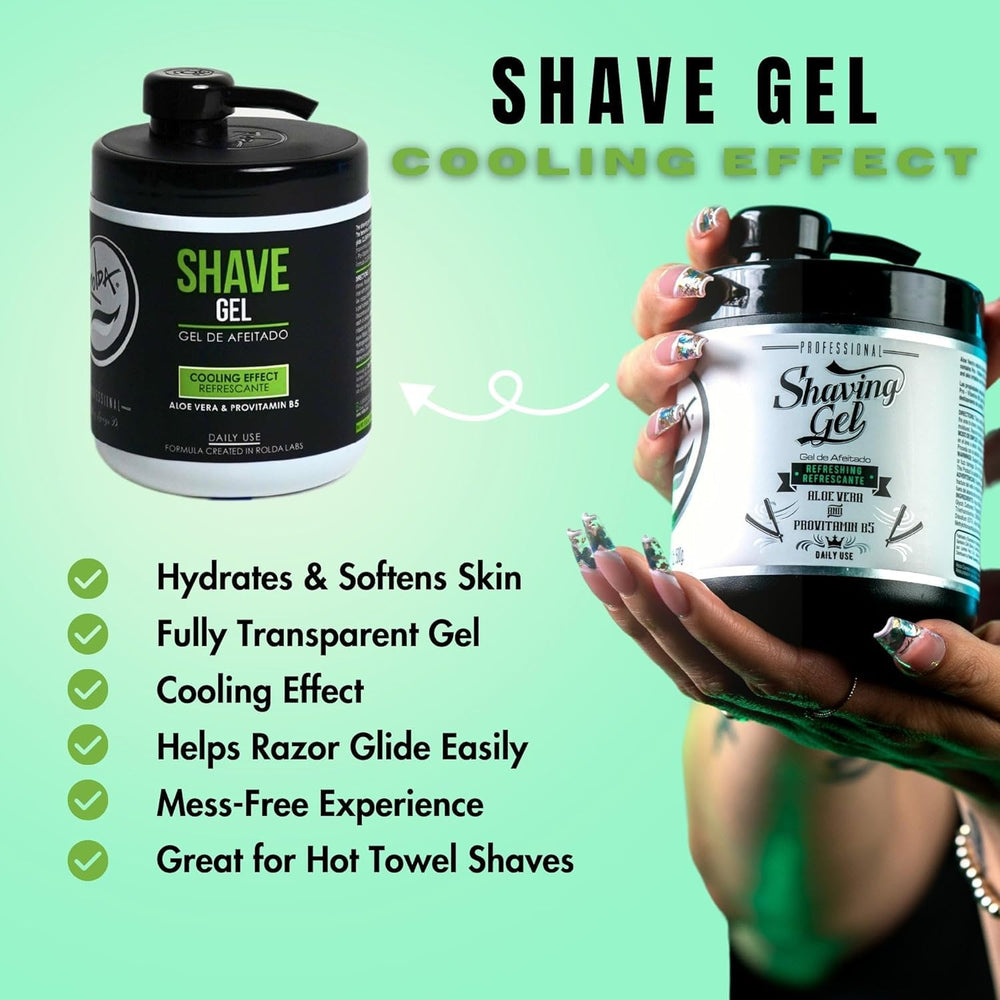 Rolda menthol infusion shot suggesting refreshing sensation during the shave.