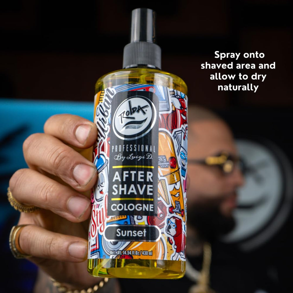 Rolda Sunset spray in action demonstrates easy mist for even coverage