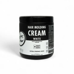 Rolda White Molding Hair Cream bottle for men with medium-strong hold.