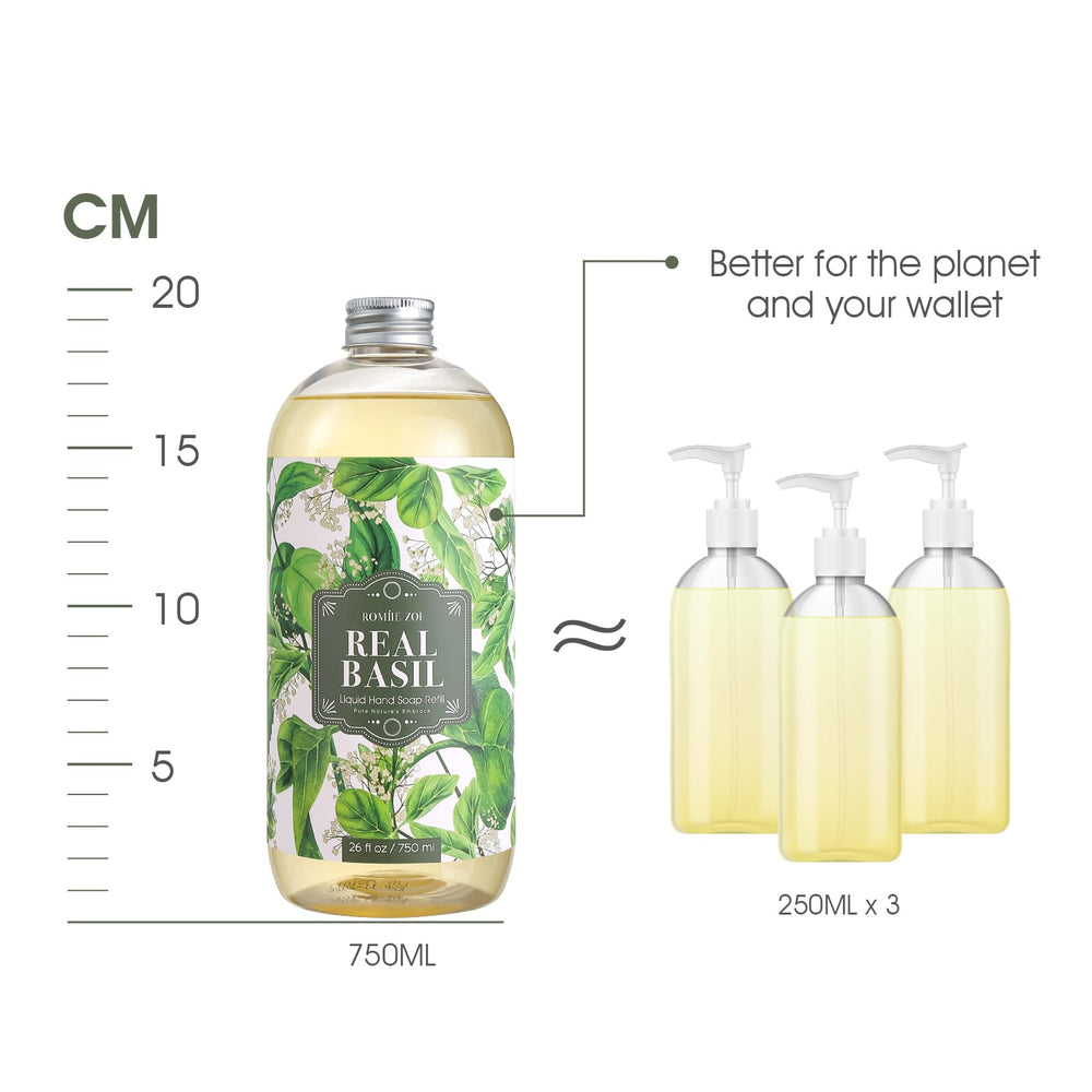 ROMIIE ZOI Basil scent label emphasizes refreshing aroma.