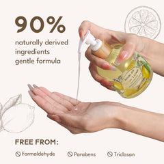 ROMIIE ZOI natural lemon scent for refreshing hand washing
