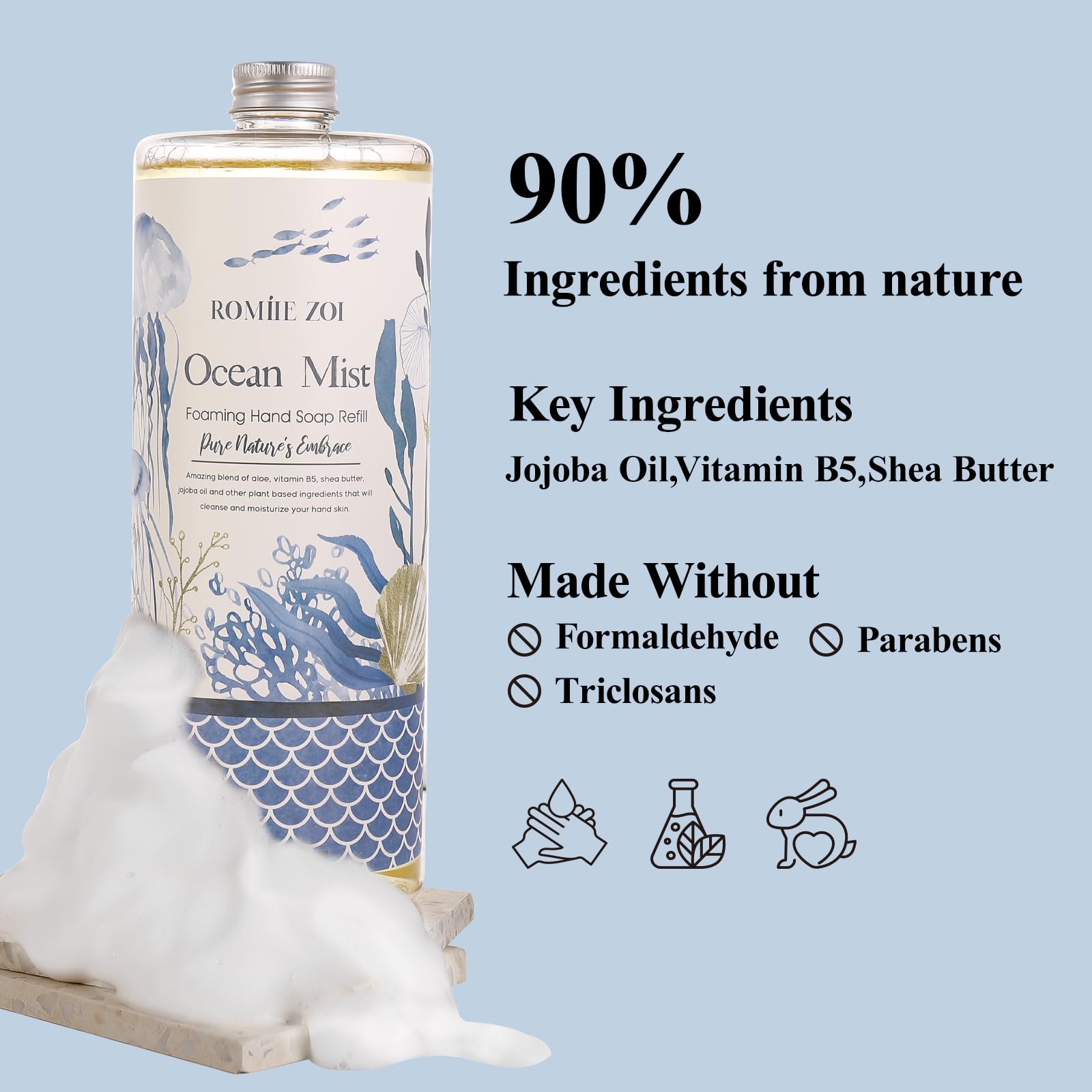 ROMIIE ZOI suitable for kitchen and bathroom use in homes or offices.