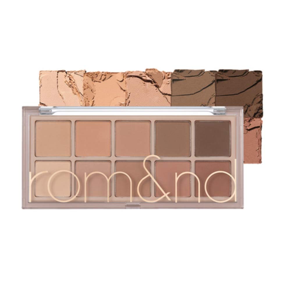 rom&nd Better Zan Palette compact on vanity for on-the-go color.