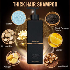 Root Activator Shampoo lather on scalp for gentle cleansing and nourishment.