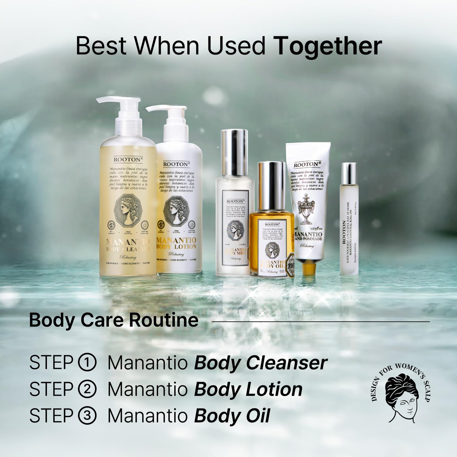 ROOTON Manantio packaging-recyclable label highlights eco-friendly packaging
