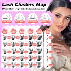 Rootoo Lash Clusters Kit ideal for dates and parties.