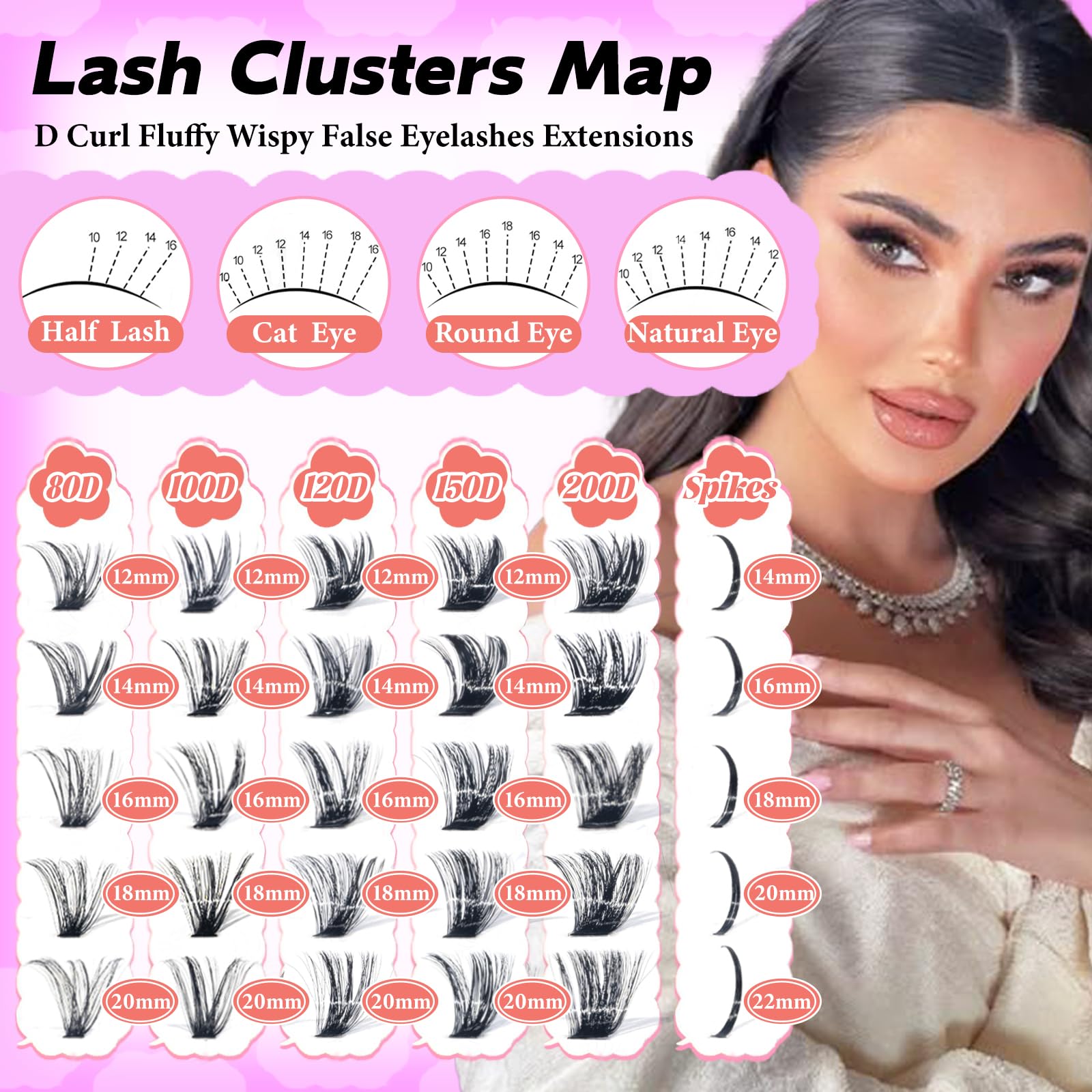 Rootoo Lash Clusters Kit occasions-ready design for dates, parties, and daily wear.
