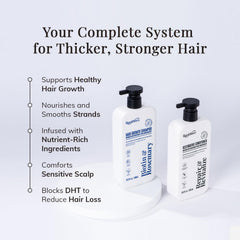 RootStim Hair Growth Conditioner bottle provides smoothing and volume for thicker-feeling hair