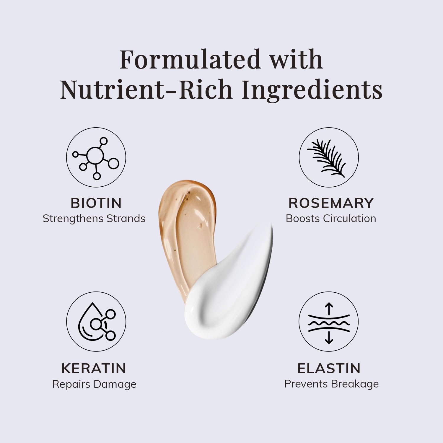 RootStim Rosemary Biotin Ingredients Jar highlights natural botanicals for a healthy scalp