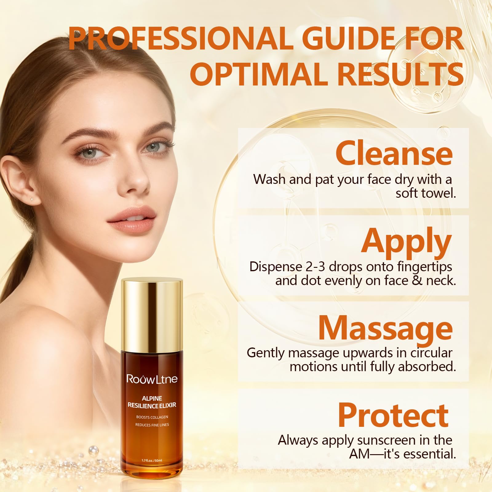 Fragrance-free, vegan cruelty-free RoowLtne formula for sensitive skin