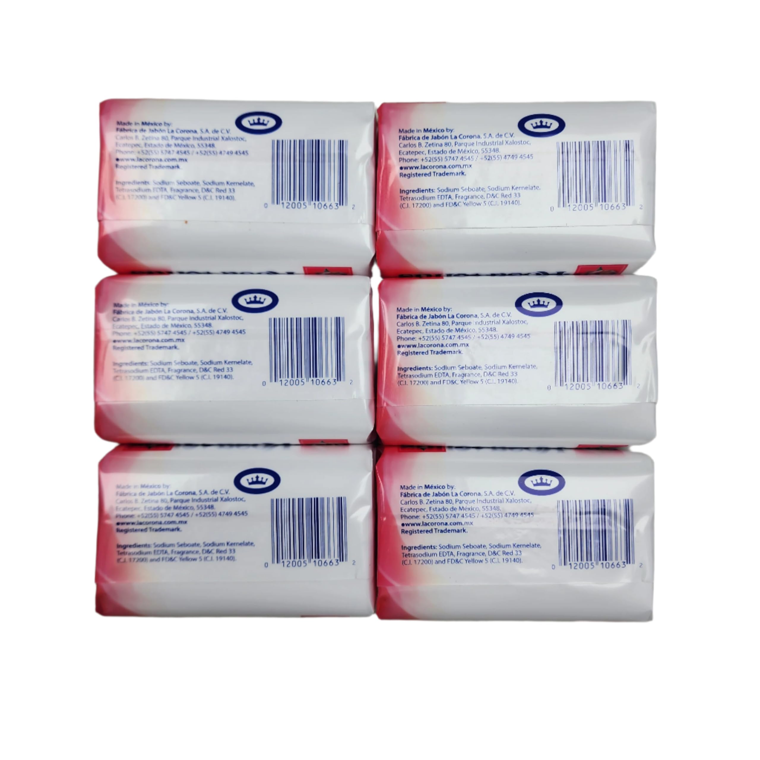 Rosa Venus pink bar soap closeup, 5.3 oz, ideal for everyday use.