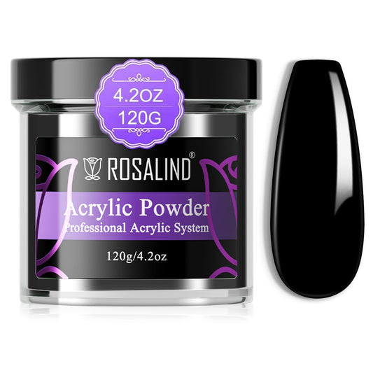 ROSALIND 120g acrylic powder packaging for easy at-home manicures