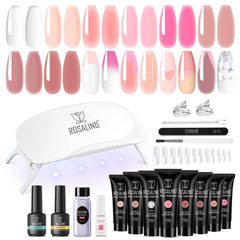 ROSALIND poly nail gel colors kit for versatile at-home manicures.