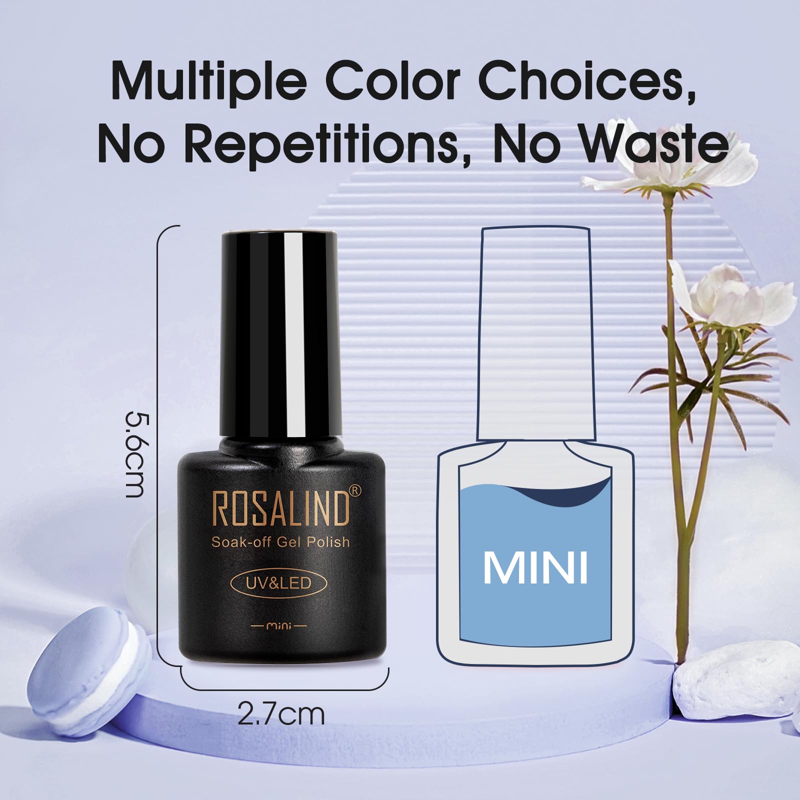 ROSALIND at-home manicure ideas using magnet for versatile looks