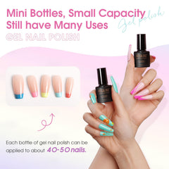 ROSALIND base coat bottle provides smooth foundation for long wear.