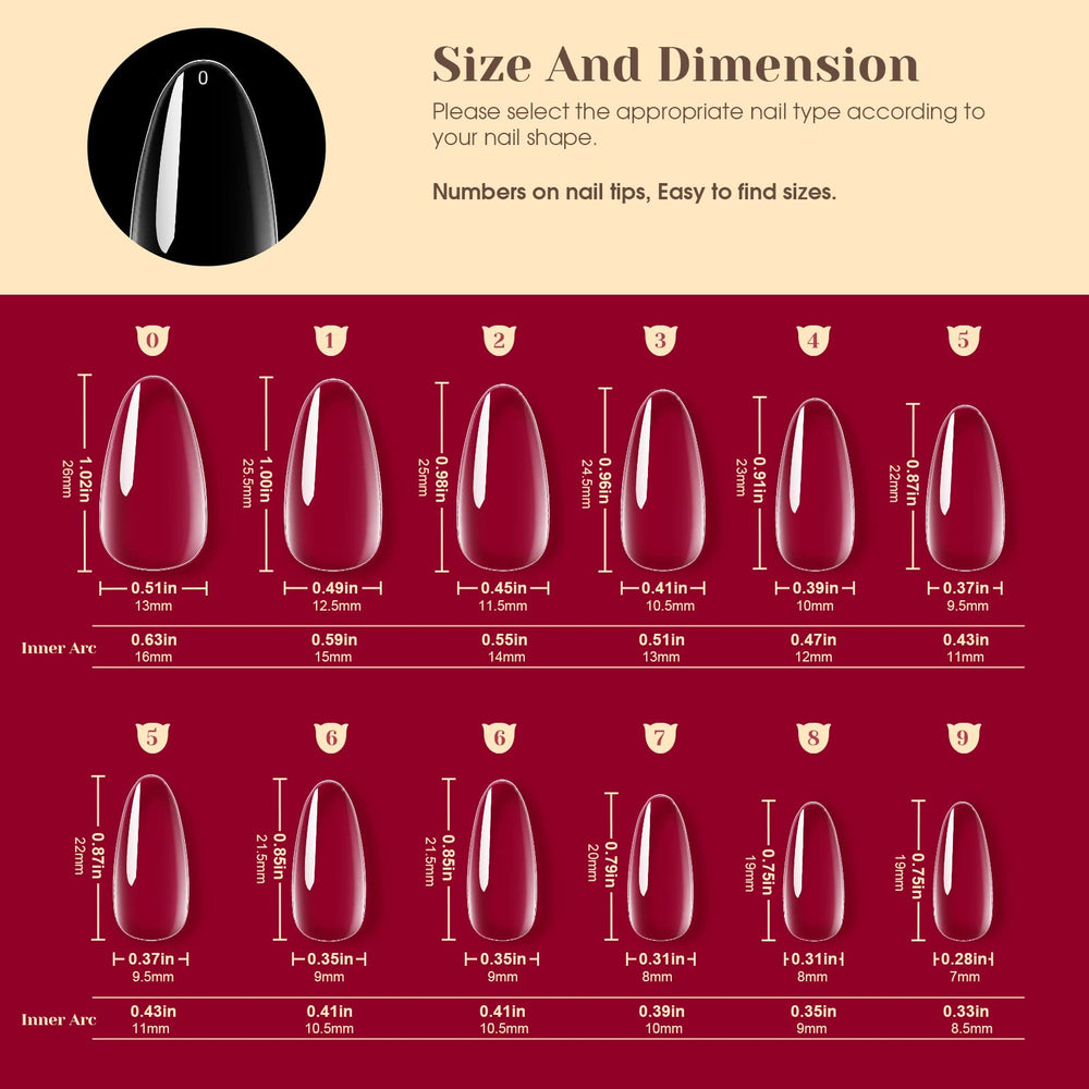 ROSALIND compatible with gel, crystal powder, and dip powders.
