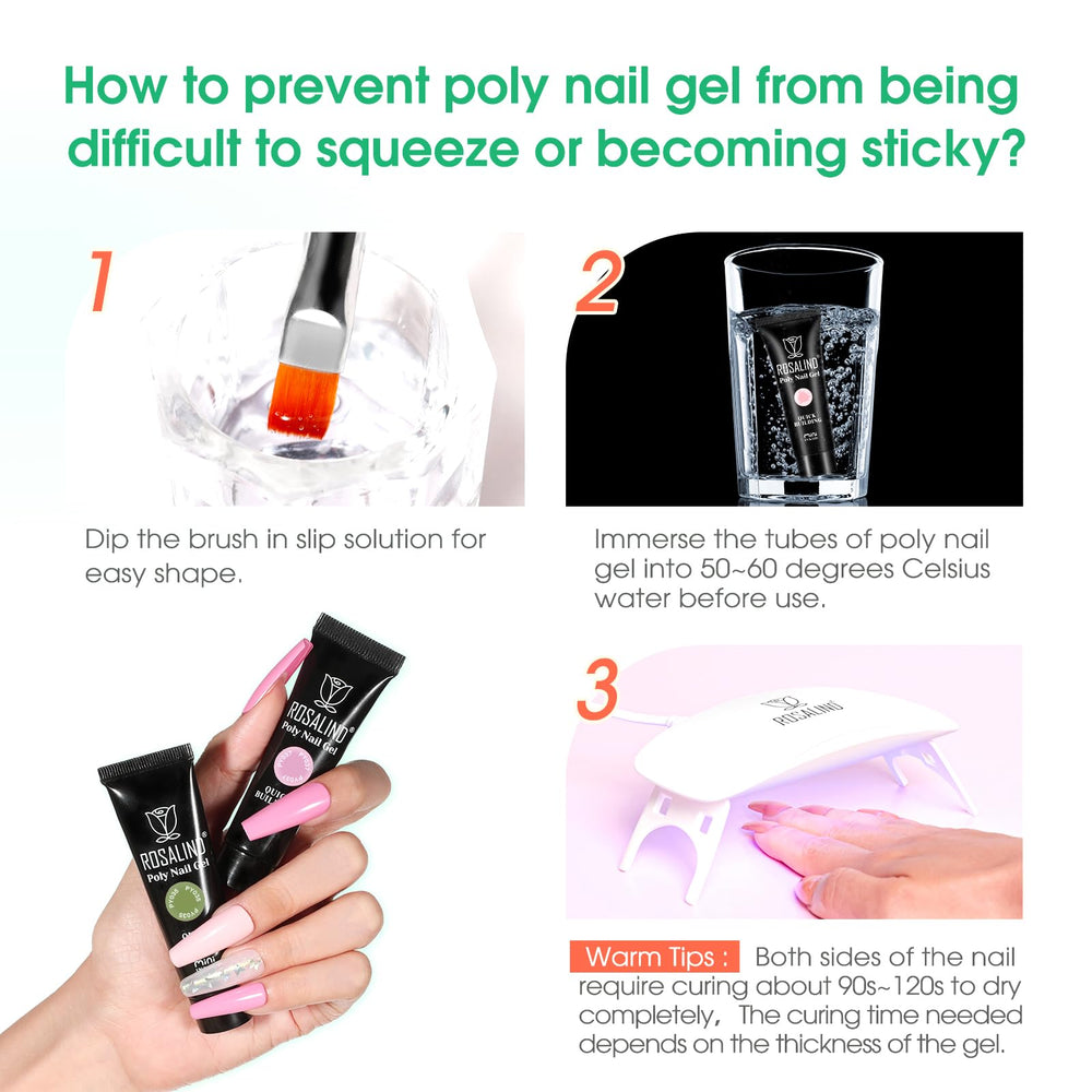 ROSALIND complete kit enables at-home salon-style nail projects.