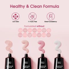 Rosalind cuticle oil bottle for nourishing nail care after service.