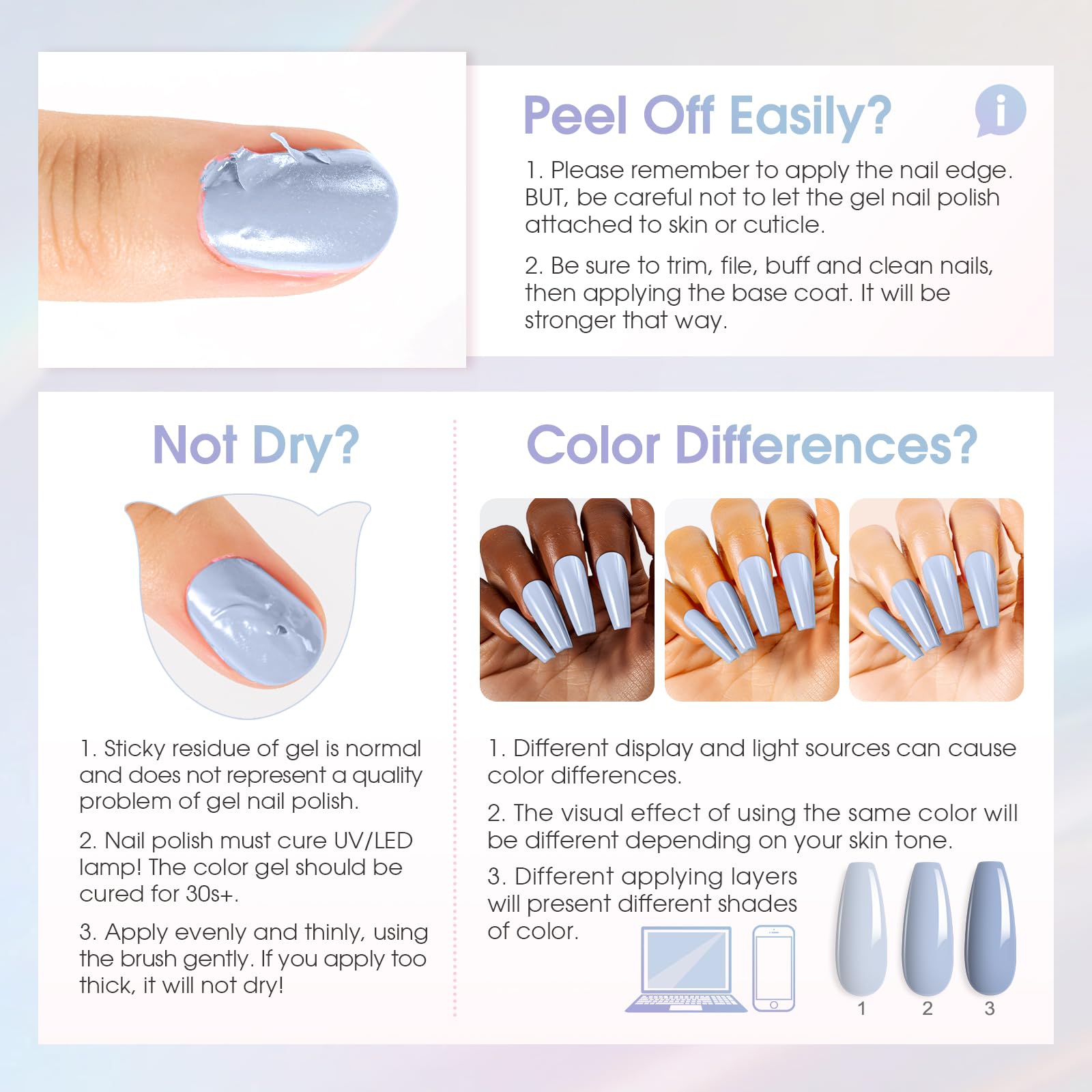 ROSALIND DIY manicure guide and tools for salon-quality results at home.