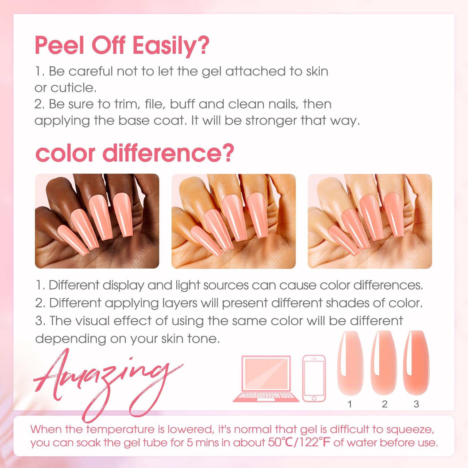 ROSALIND dual nail forms pack for shaping extensions