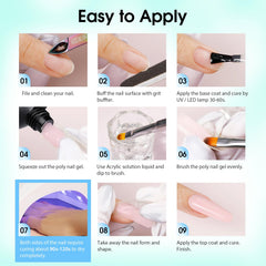 ROSALIND dual nail forms for sculpting natural-looking nails.