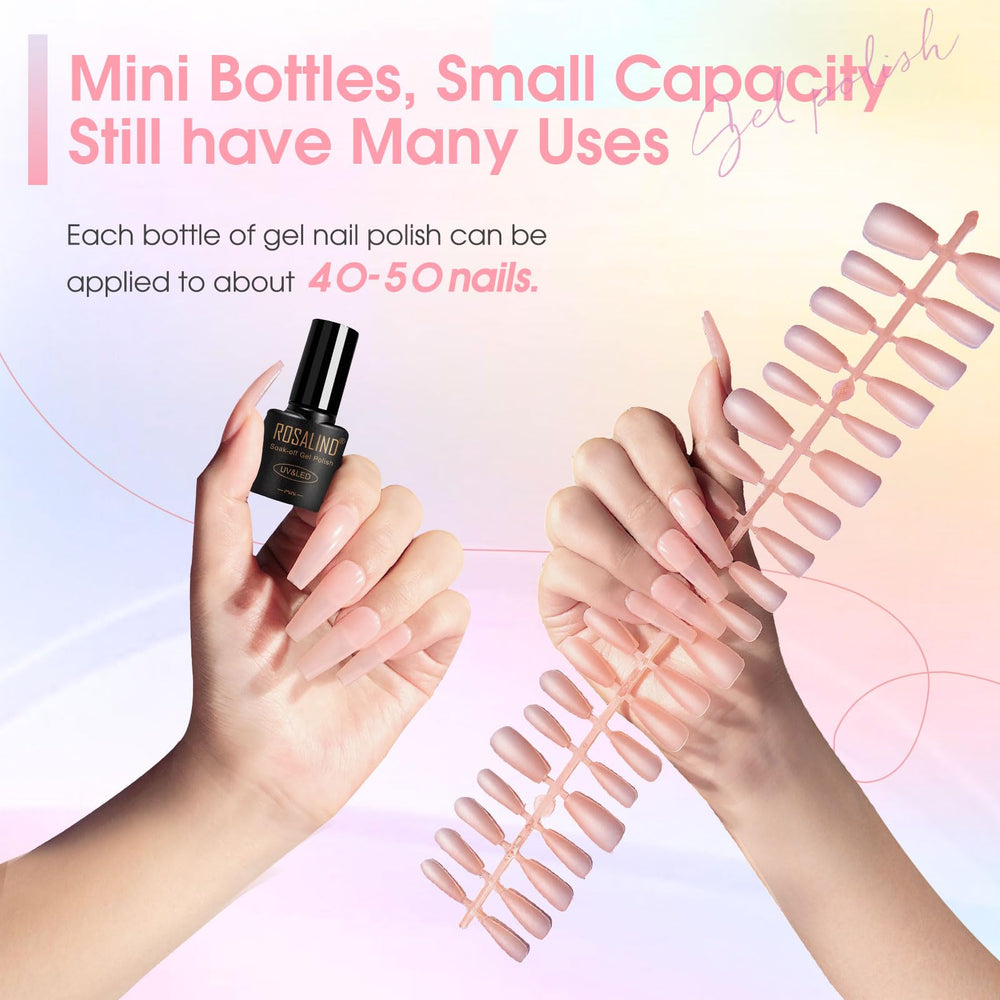 ROSALIND glossy top coat with high shine protection
