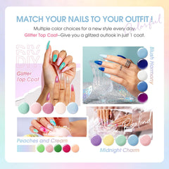 ROSALIND matte top coat bottle; modern, soft finish