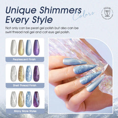 ROSALIND 5ml mini bottles are compact for travel-friendly nail art