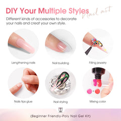 ROSALIND nail brush for precise gel sculpture
