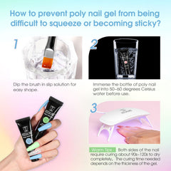 ROSALIND complete builder tools set supports beginners in at-home nail building.