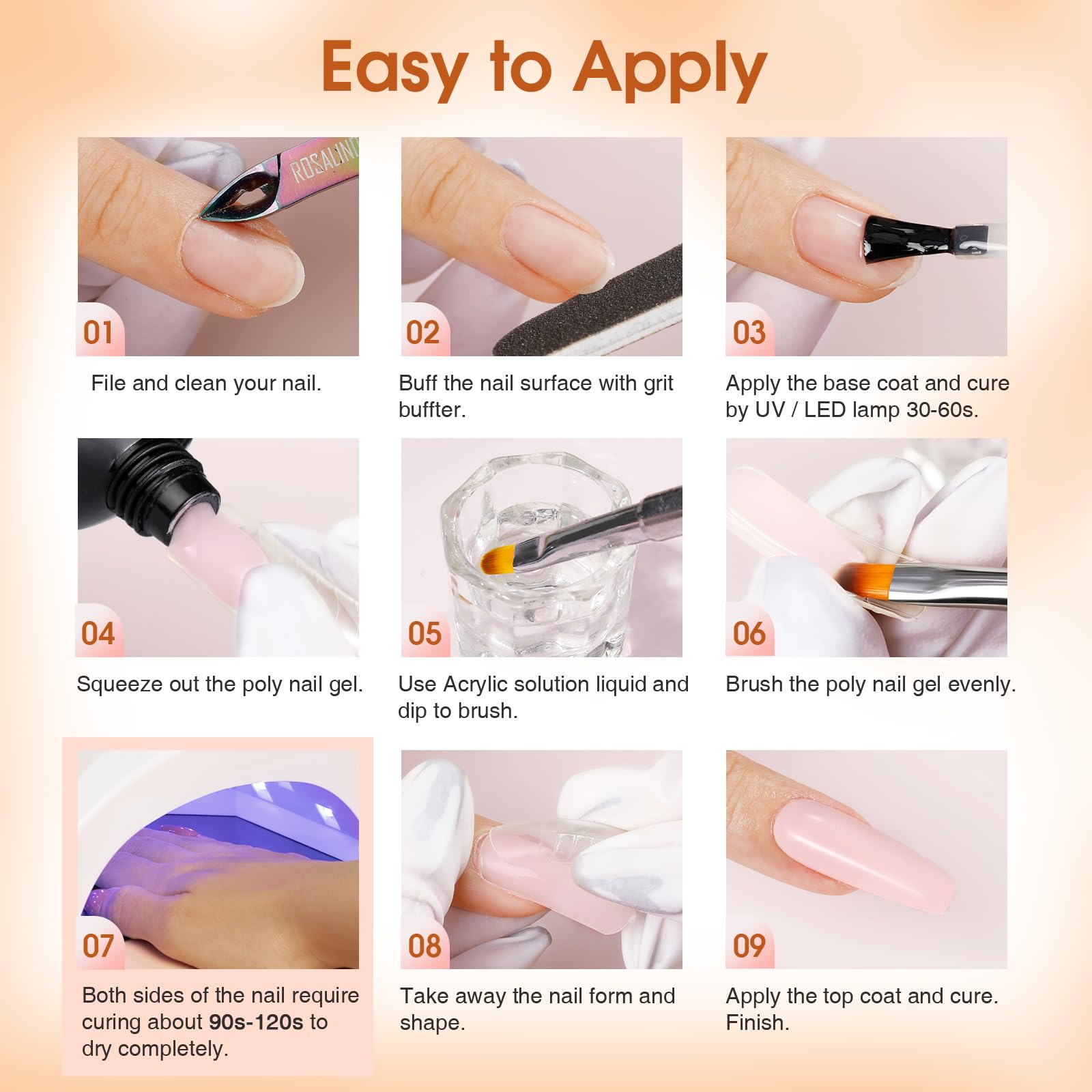 ROSALIND nail cutter for clean shaping and trimming.