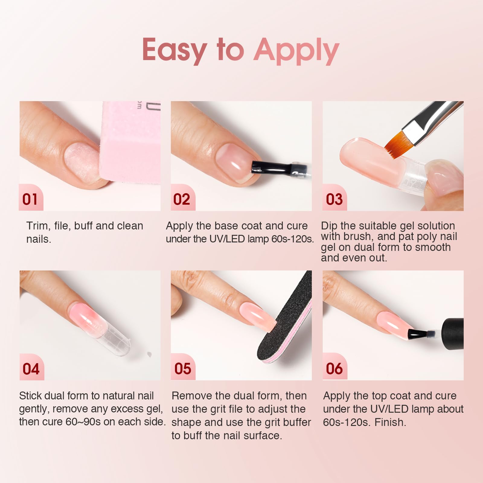 ROSALIND nail decoration items enable creative, personalized nail art.