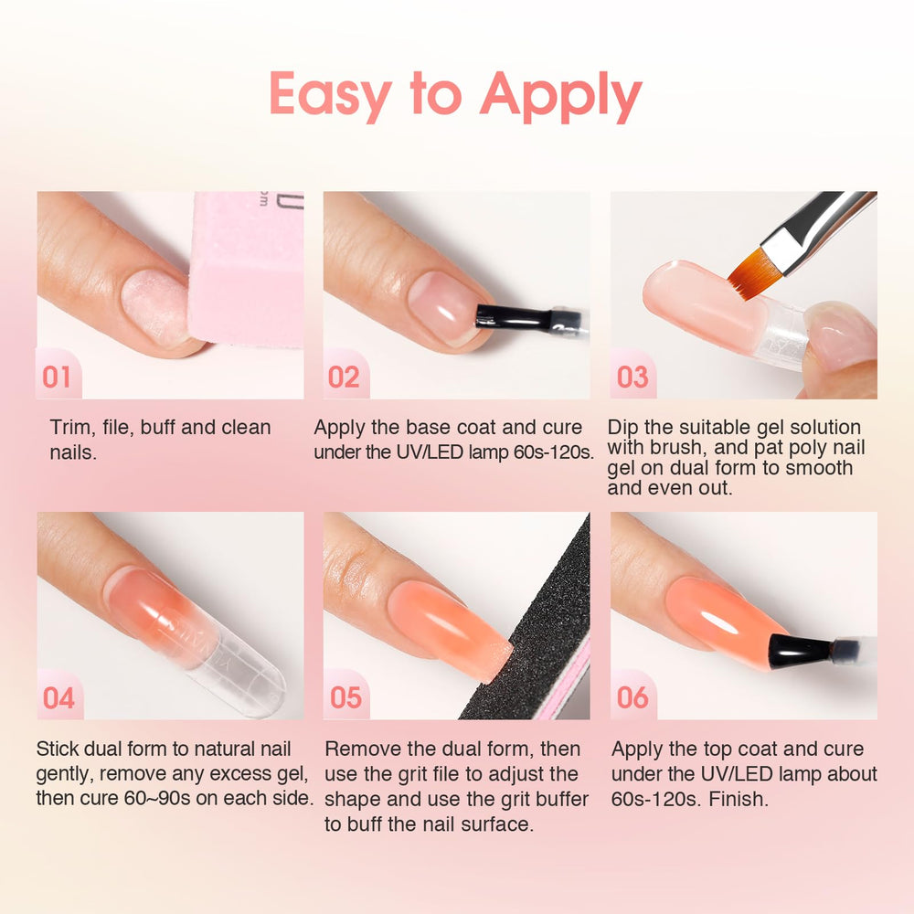 ROSALIND nail file and decorations set for finishing touches