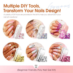 ROSALIND nail forms, clips, and tips for shaping