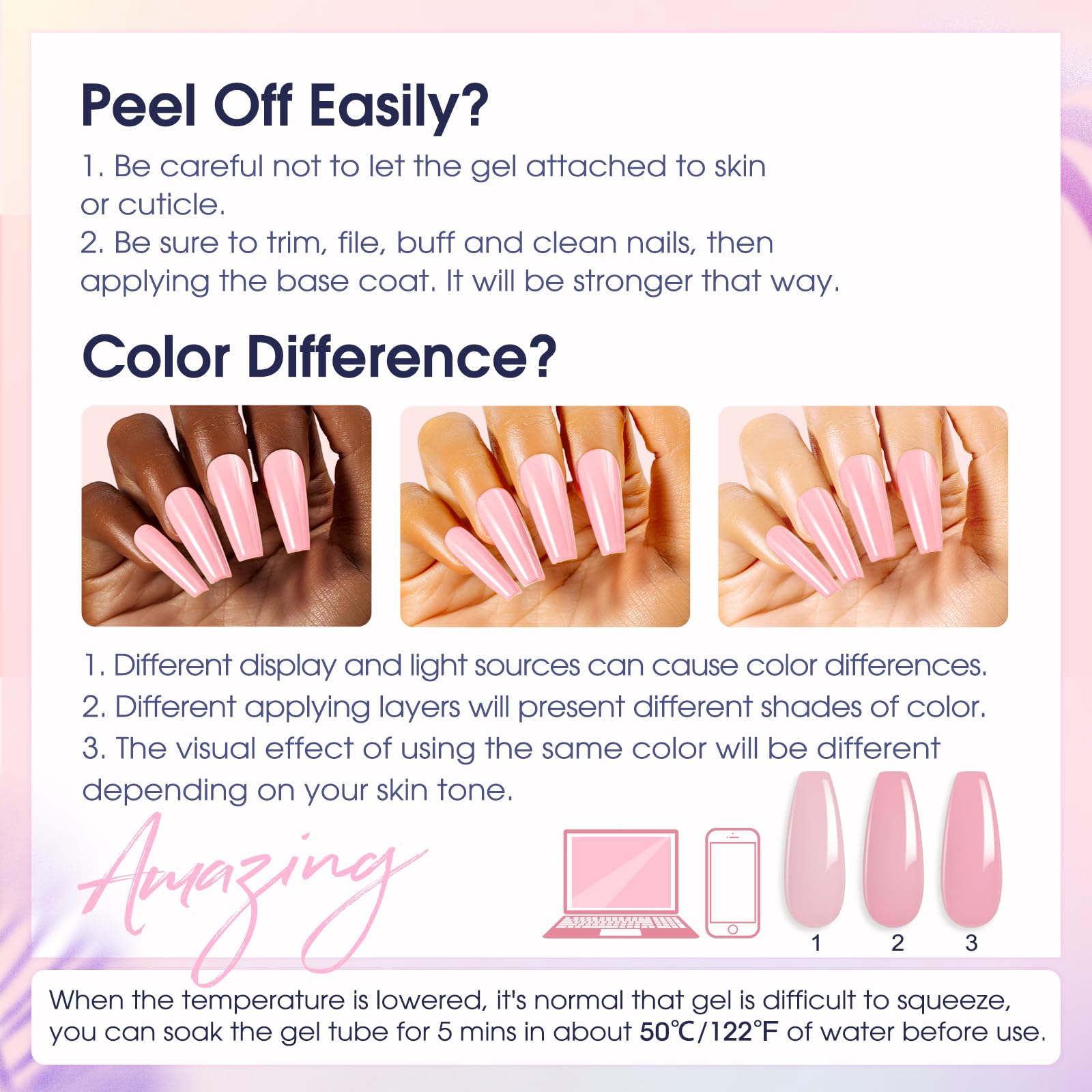 ROSALIND nail tips clips assist even edge alignment during sculpting.