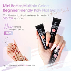 ROSALIND neon color palette for at‑home nail art