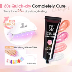 ROSALIND dual brush and spatula provide precise application and shaping