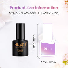 ROSALIND professional salon-nails setup showcases a durable glossy finish.