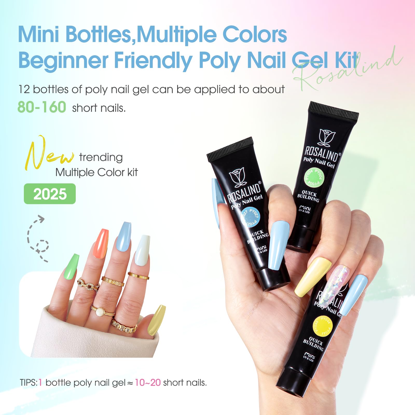 ROSALIND slip solution 30ml facilitates smooth gel application and cleanup.