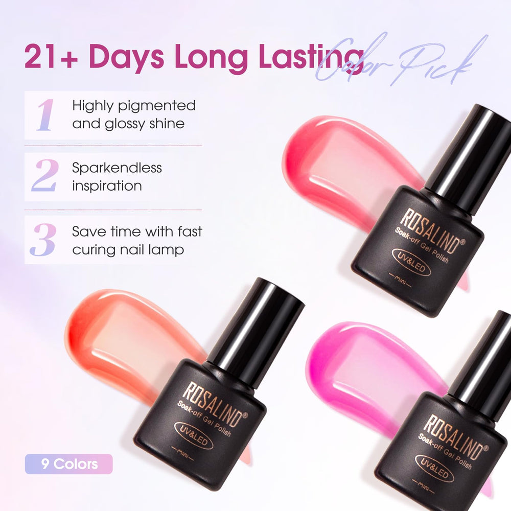 ROSALIND matte top coat for a modern soft look