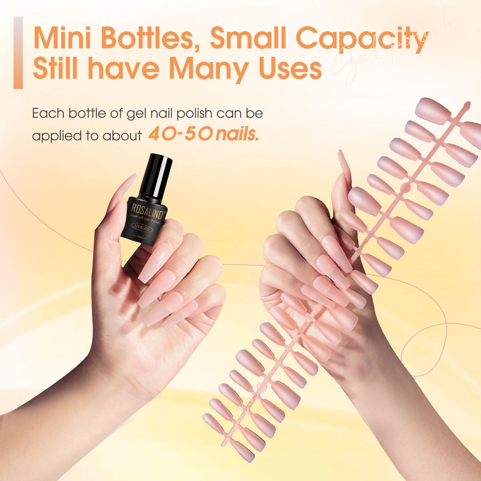 ROSALIND matte top coat for a chic, velvety look.